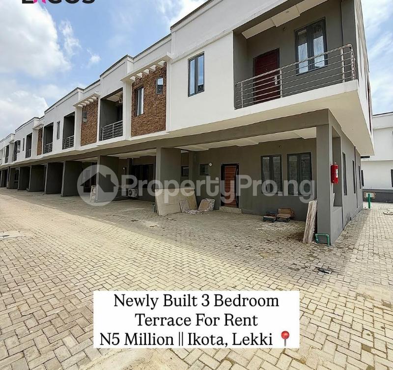 3 bedroom House for rent Ikota Lekki Lagos