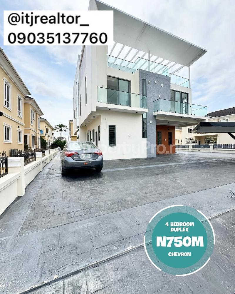 4 bedroom House for sale chevron Lekki Lagos