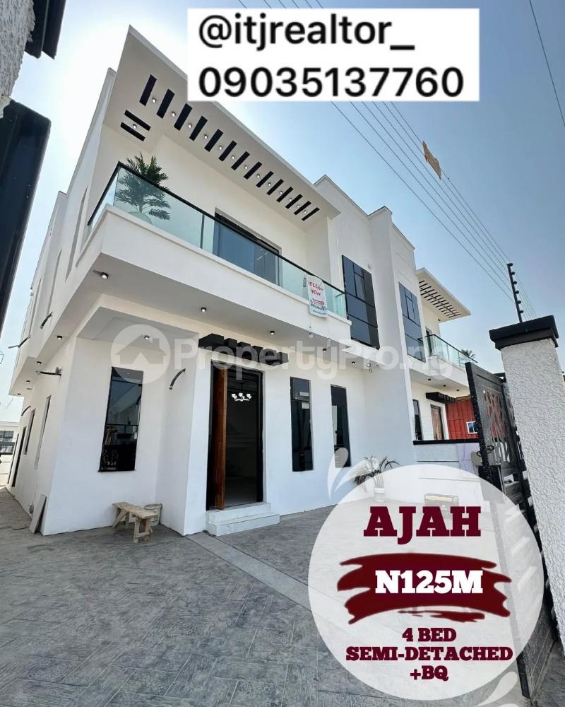 4 bedroom House for sale Ajah Lagos