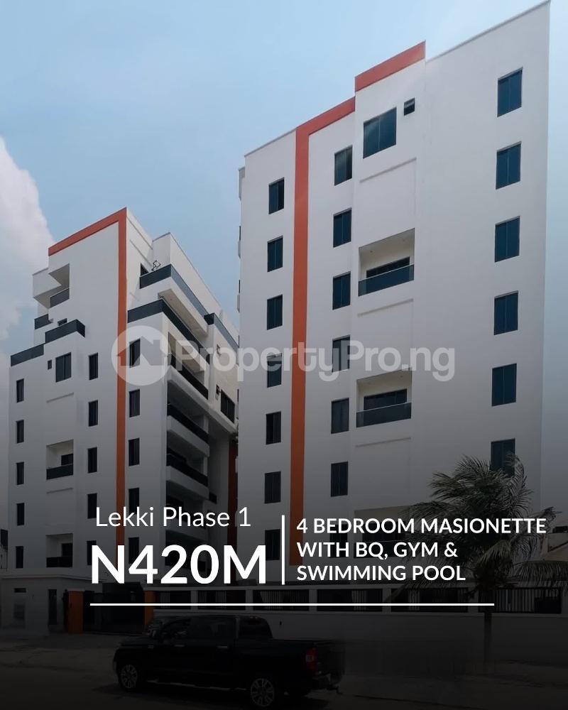 4 bedroom House for sale Lekki Phase 1 Lekki Lagos