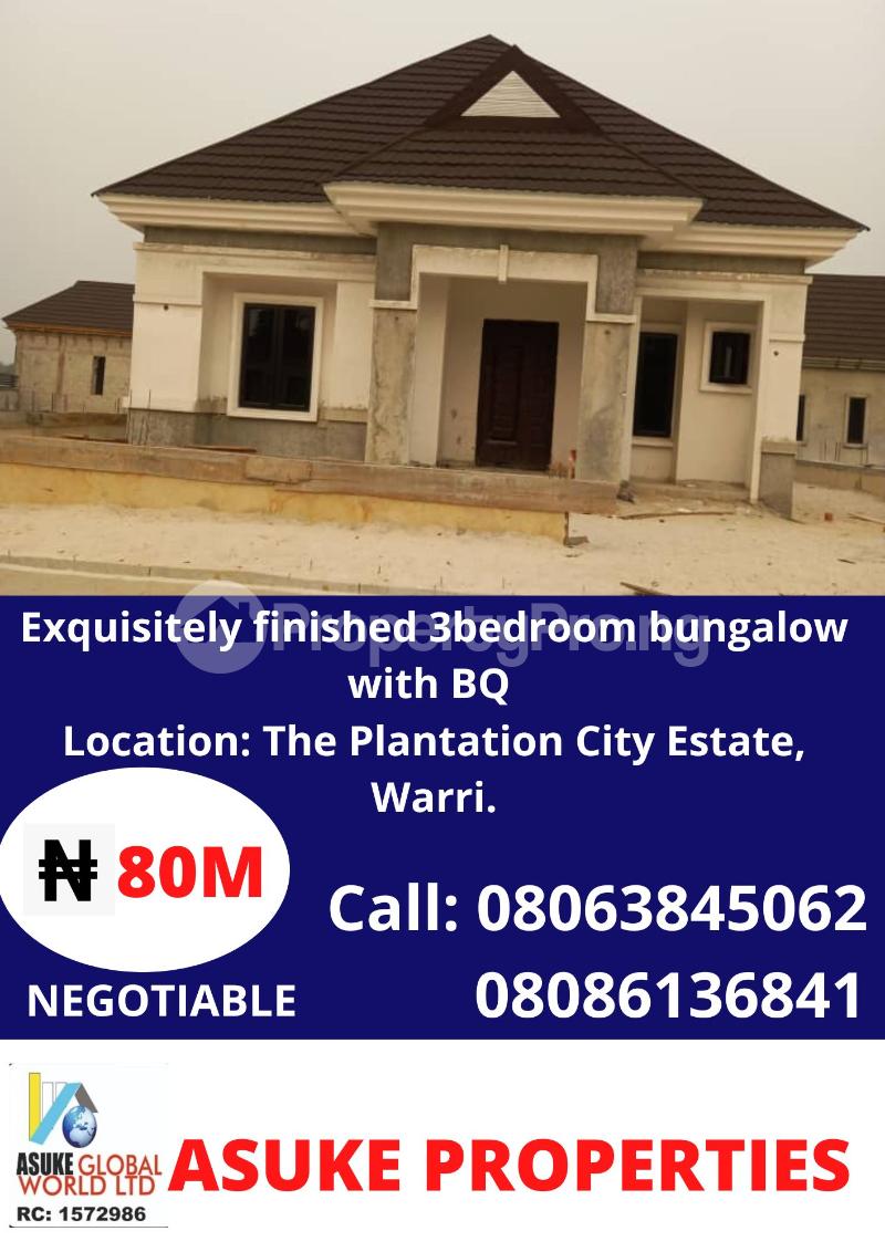 3 Bedroom House in Warri Delta House for sale in warri House in