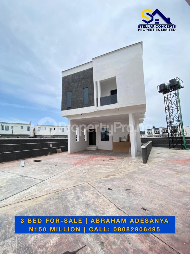 3 bedroom House for sale  Abraham adesanya estate Ajah Lagos