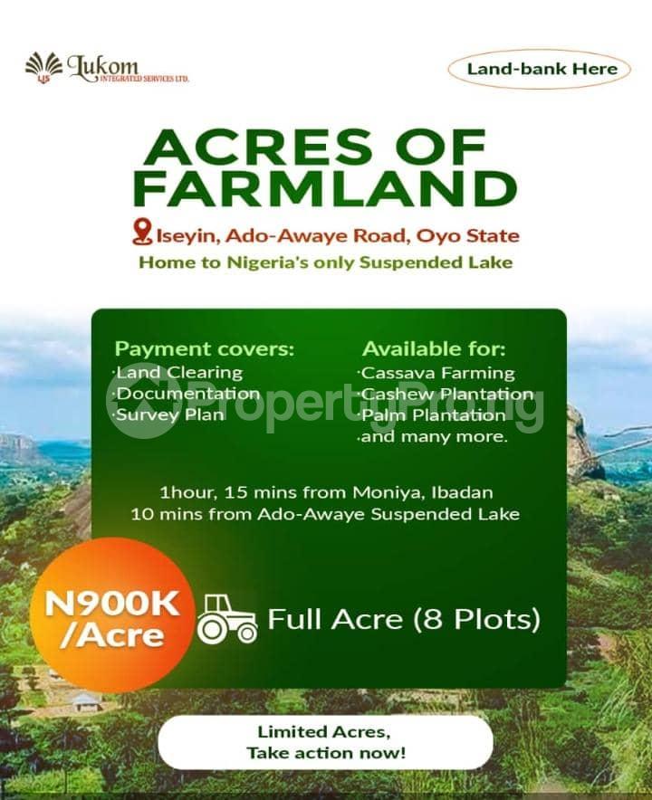 Land for sale Ado Awaye, Iseyin Oyo