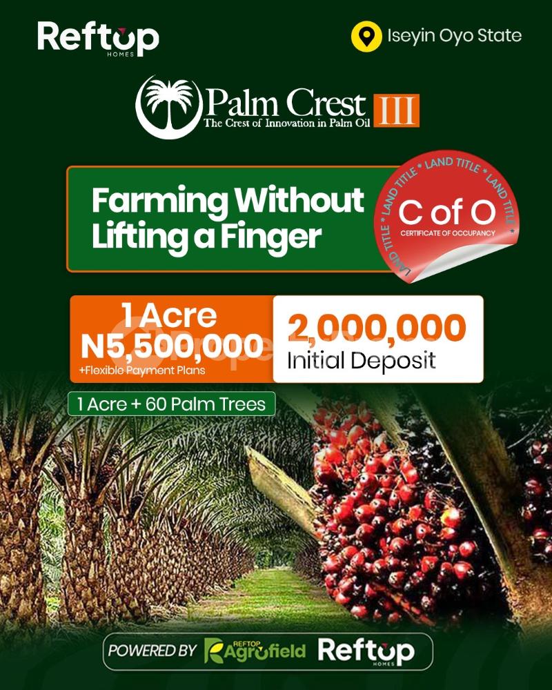 Land for sale Iseyin Oyo