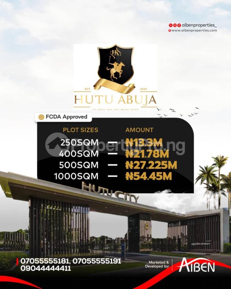 Land for sale Hutu City Lugbe Abuja