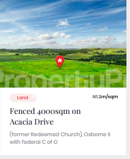 Land for sale Foreshore Estate, Ikoyi Osborne Foreshore Estate Ikoyi Lagos