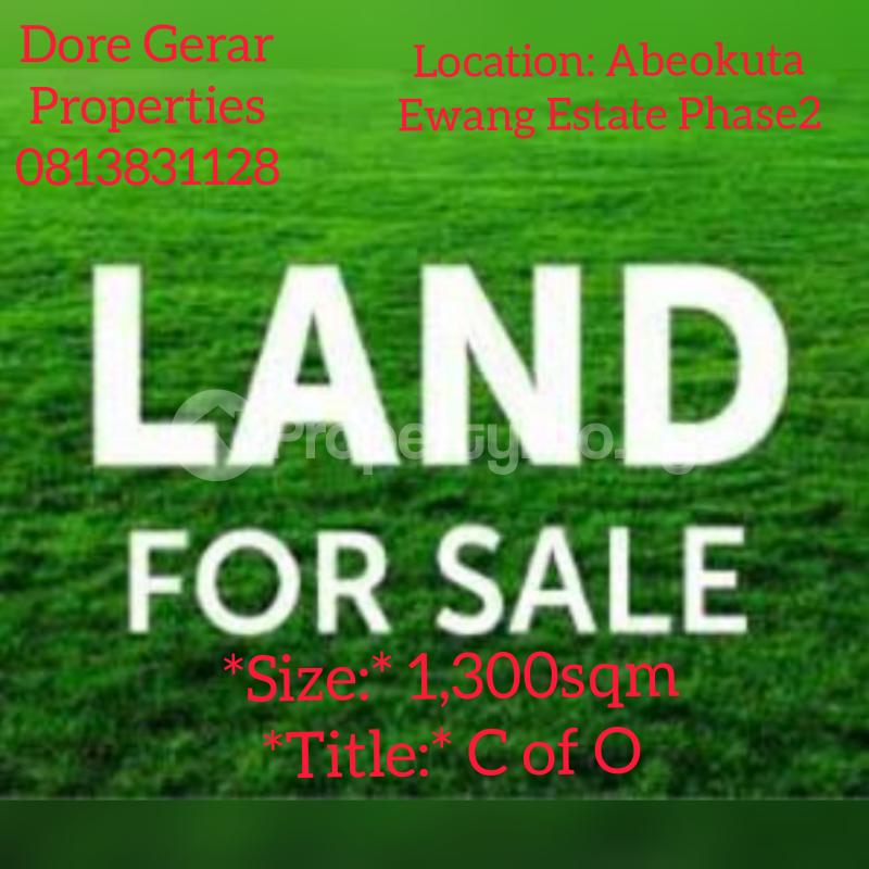 Land for sale Ewang Phase2 Abeokuta Ogun