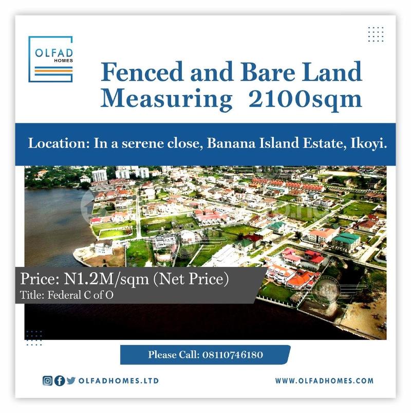 Land in Banana Island Ikoyi Lagos Land for sale in ikoyi Land in