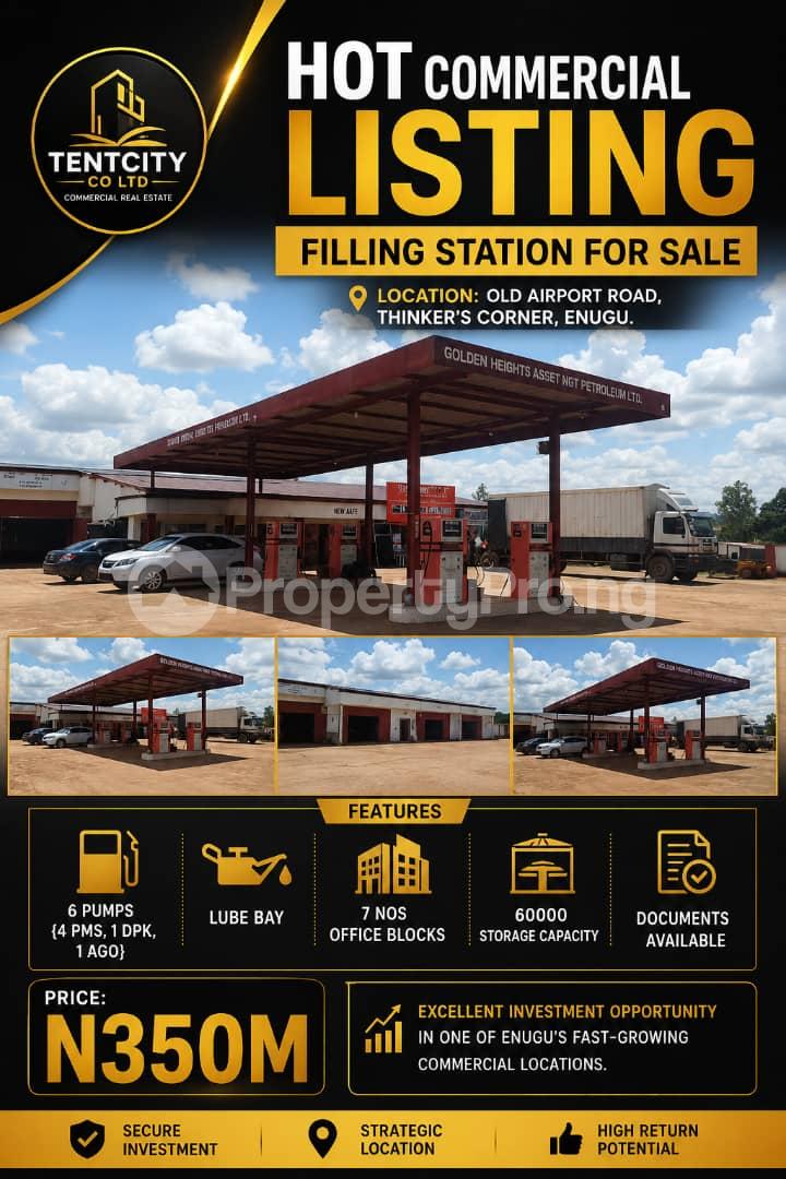 Commercial Property for sale Old Airport Road Thinker's Corner Enugu Enugu
