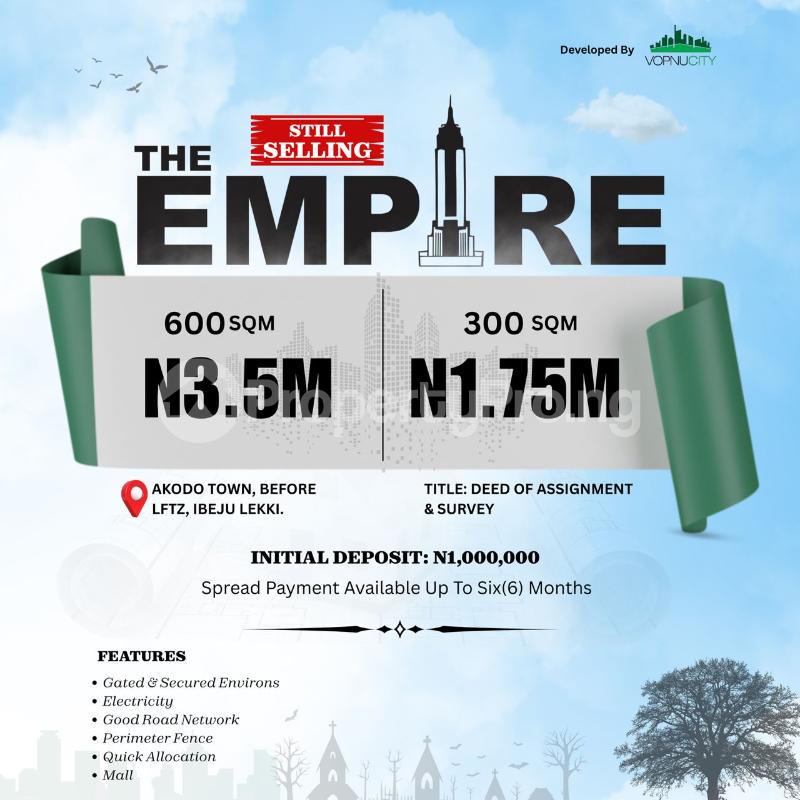 Land for sale Lekki Free Trade Zone Akodo Ise Ibeju-Lekki Lagos - 0