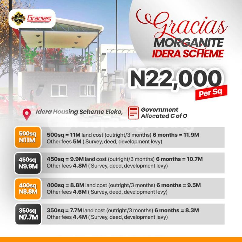 Land for sale Idera Housing Scheme Lekki Epe Expressway Before Eleko Junction Ibeju Lekki Ibeju-Lekki Lagos - 0