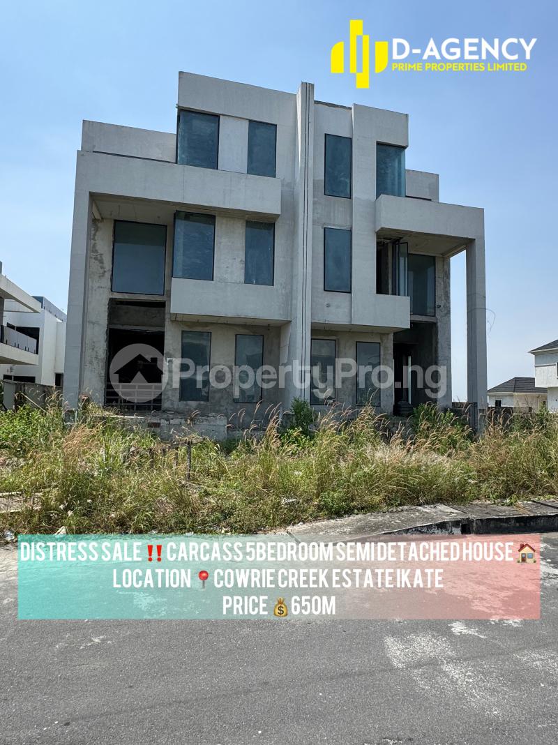 5 bedroom House for sale Cowrie Creek Estate Ikate Lekki Lagos