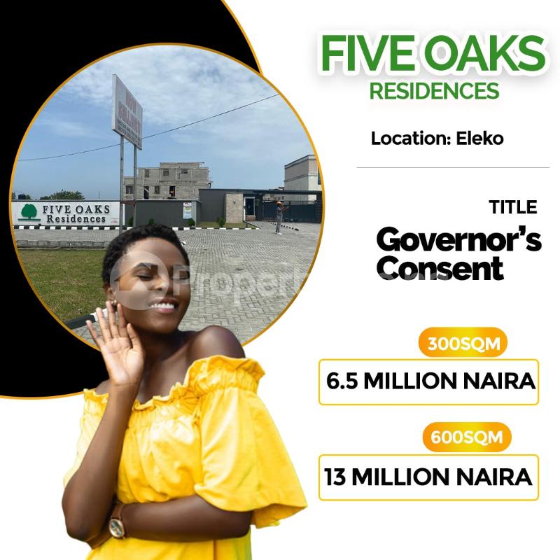 Land for sale Beside Jiu Hua Group Eleko Ibeju-Lekki Lagos