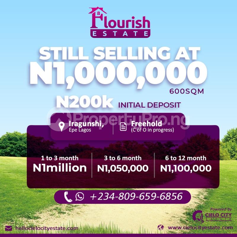 Land for sale Iragushi Epe Road Epe Lagos