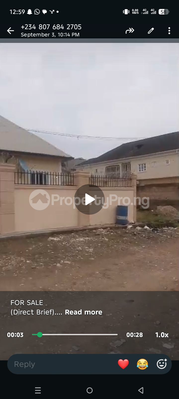 House for sale Akala Express Ibadan Oyo