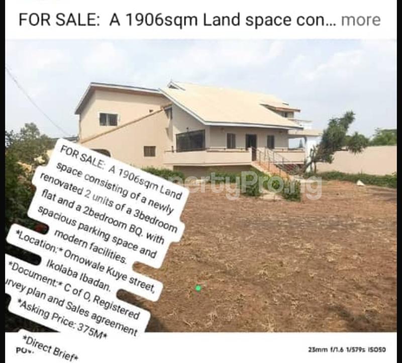 Land for sale Ikolaba Ibadan Oyo
