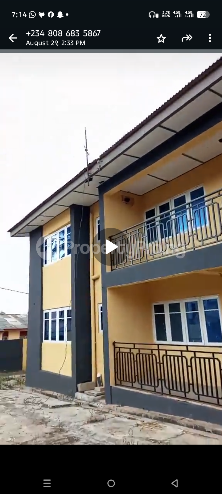 3 bedroom House for sale Apata Apata Ibadan Oyo