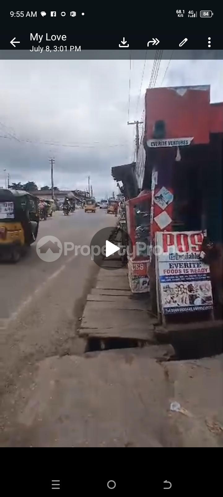 Commercial Property for sale Location : Adefemi Junction/ Ipaja Road Ayobo Lagos Ayobo Ipaja Lagos