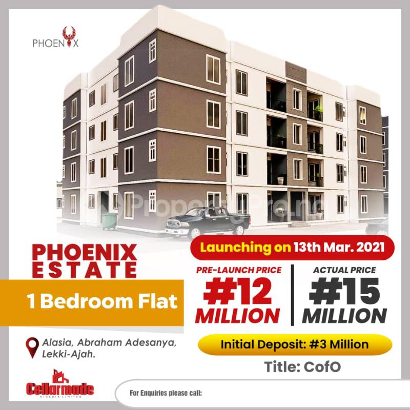 1 bedroom Flat / Apartment for sale Alasia Abraham adesanya estate Ajah Lagos