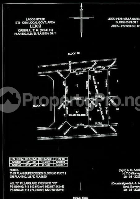 Land for sale Lekki Phase 2 Lekki Lagos