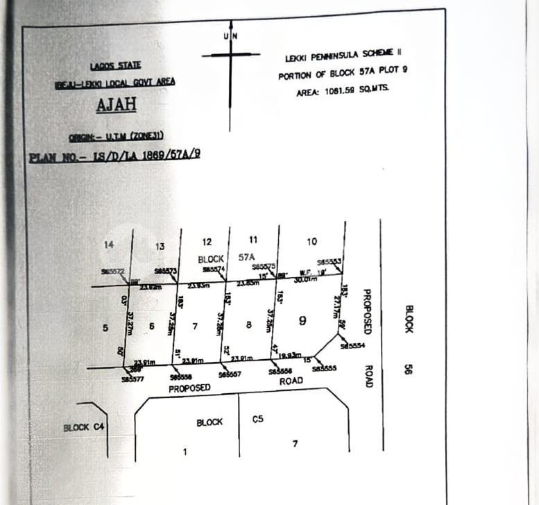 Land for sale Lekki Phase 2 Lekki Lagos