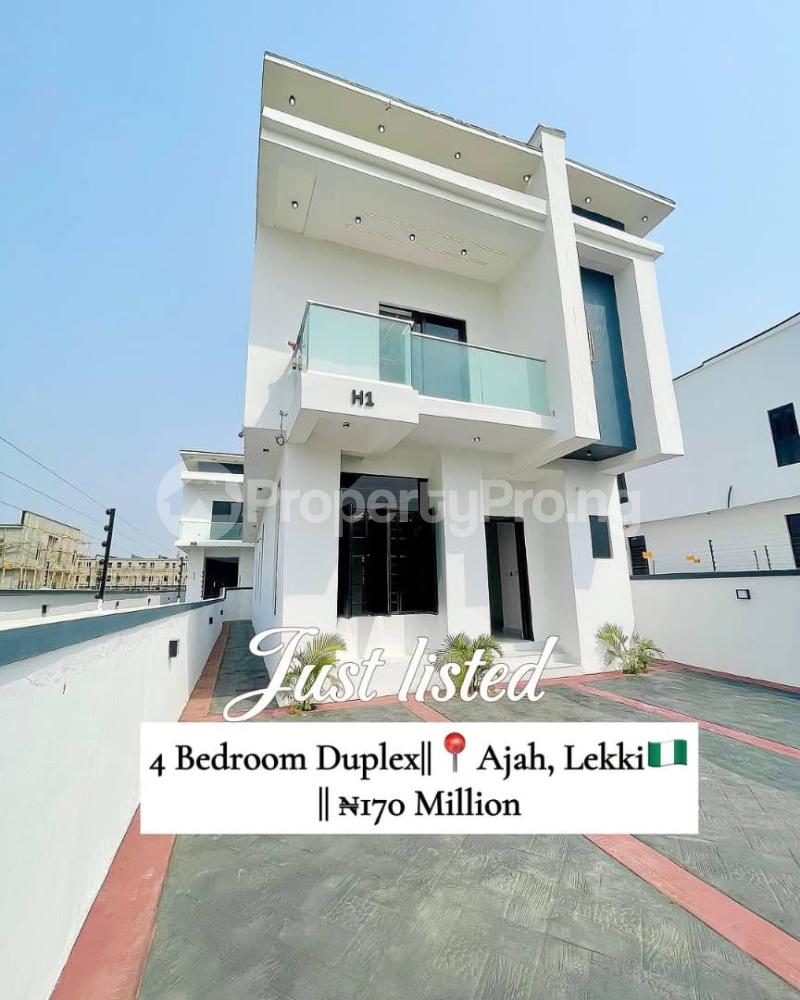 4 bedroom House for sale Ajah Lagos