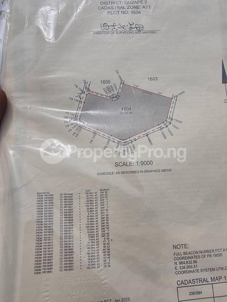 7 bedroom Land for sale Guzape Guzape Abuja - 0