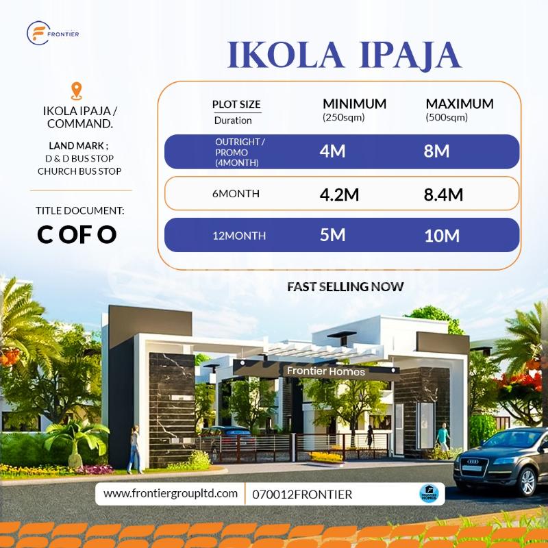 Land for sale Ipaja Command Road Ipaja road Ipaja Lagos