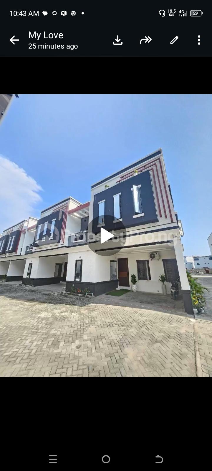 4 bedroom House for sale Along Orchid Hotel Road Before Cooplag Estate Lafiaji Lekki Lago Lafiaji Lekki Lagos
