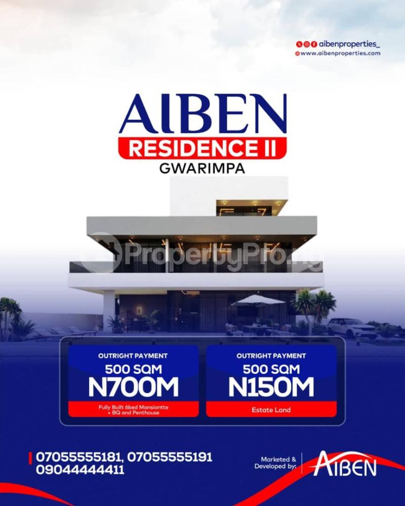 House for sale Residence 2 Gwarinpa Abuja