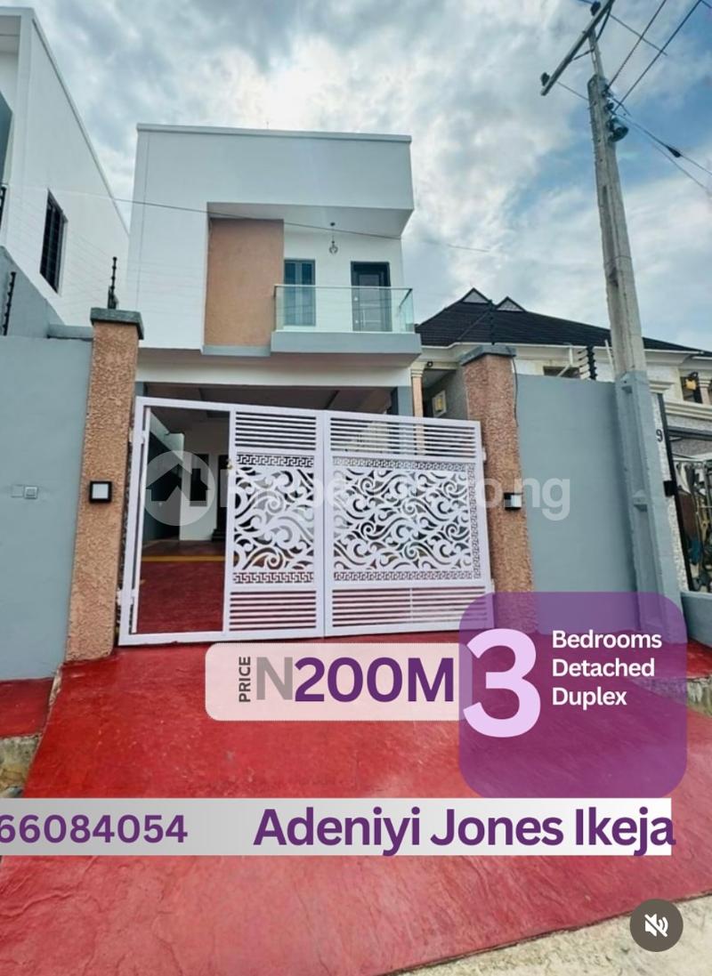 3 bedroom House for sale Adeniyi Jones Ikeja Lagos
