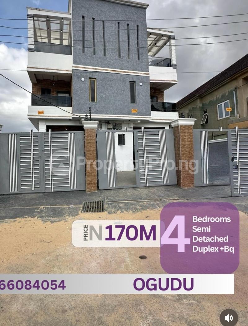 4 bedroom House for sale Ogudu Lagos