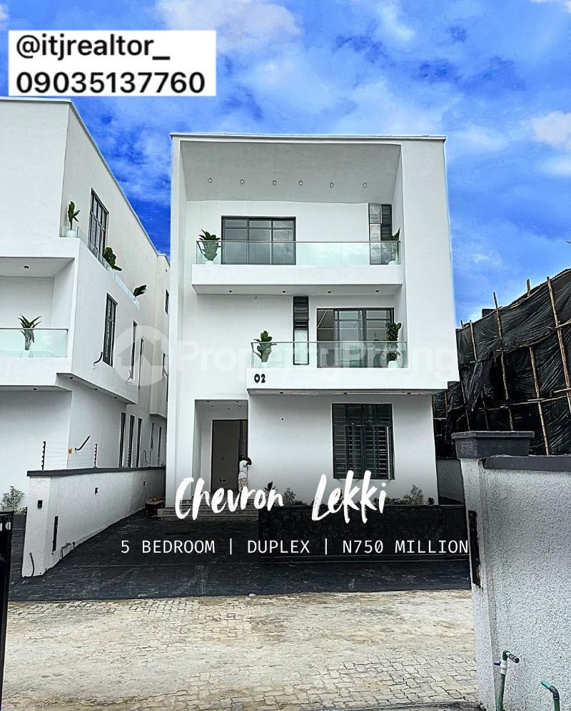 5 bedroom House for sale chevron Lekki Lagos - 0