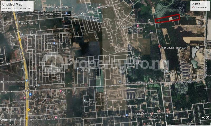 Land for sale Chief Chuks Ikokwu Steet Ogombo Ajah Lagos