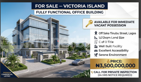 Commercial Property for sale Saka Tinubu Victoria Island Lagos