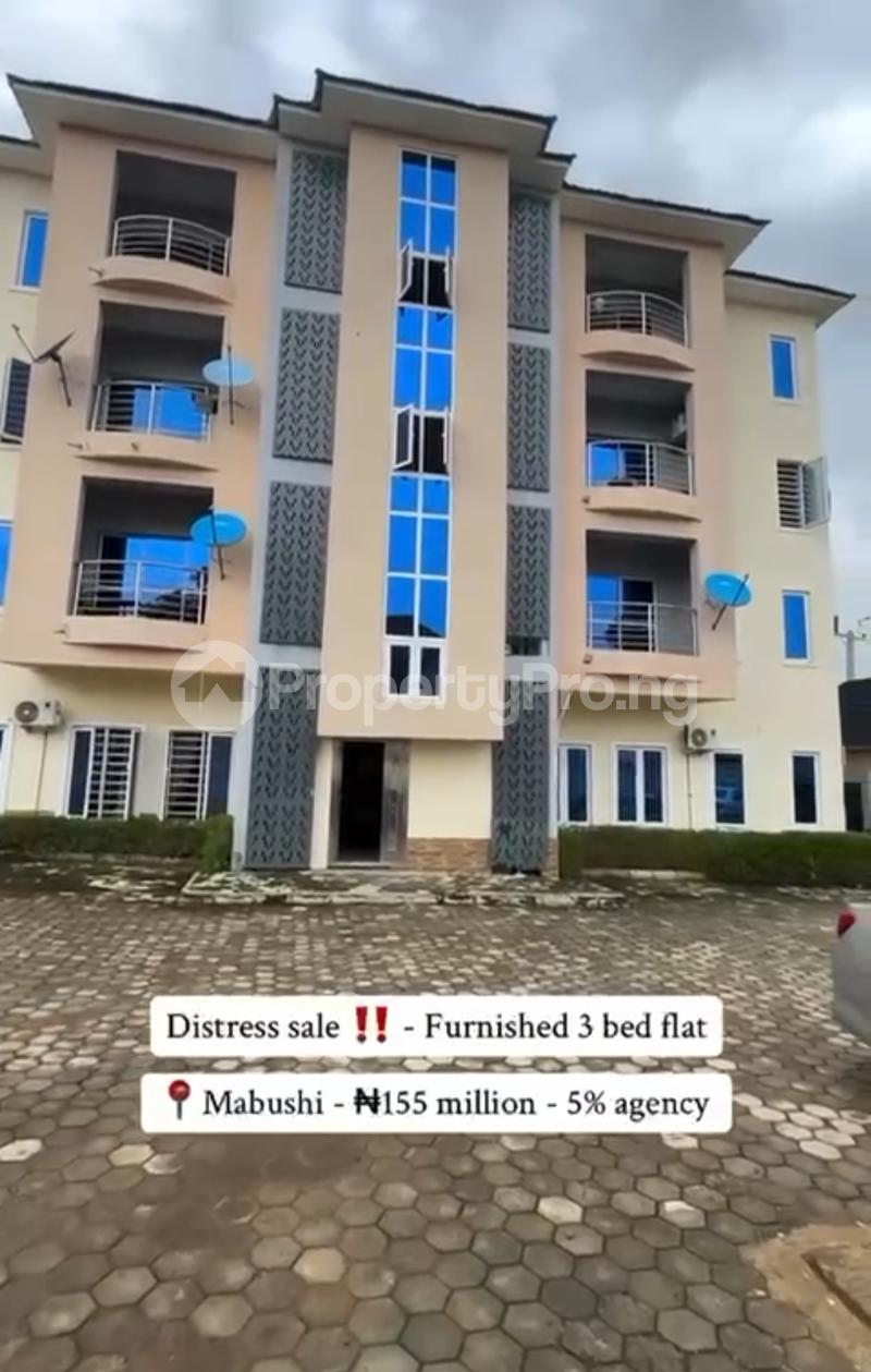3 bedroom Flat / Apartment for sale Mabushi Abuja