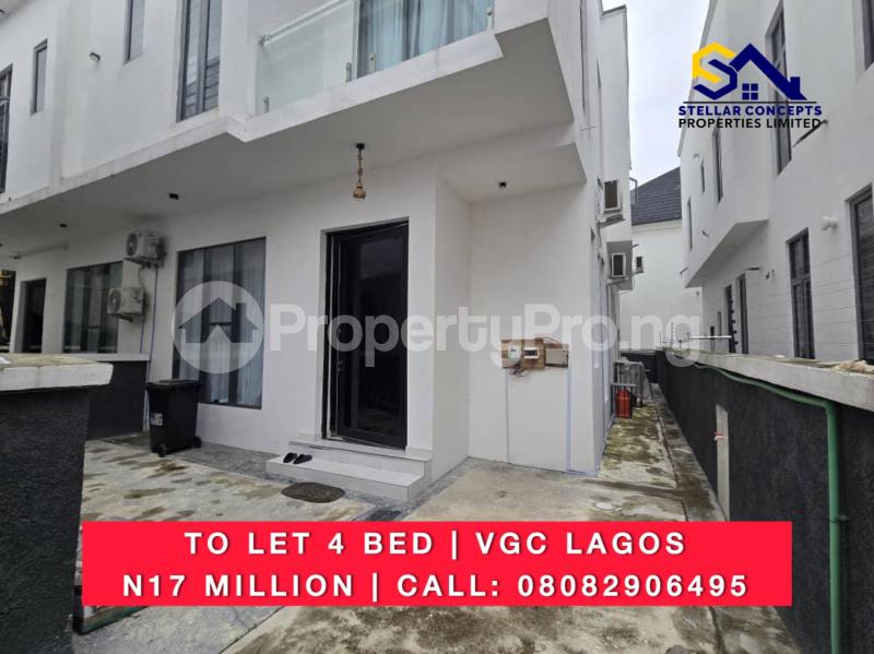 4 bedroom House for rent Harris Vgc VGC Lekki Lagos
