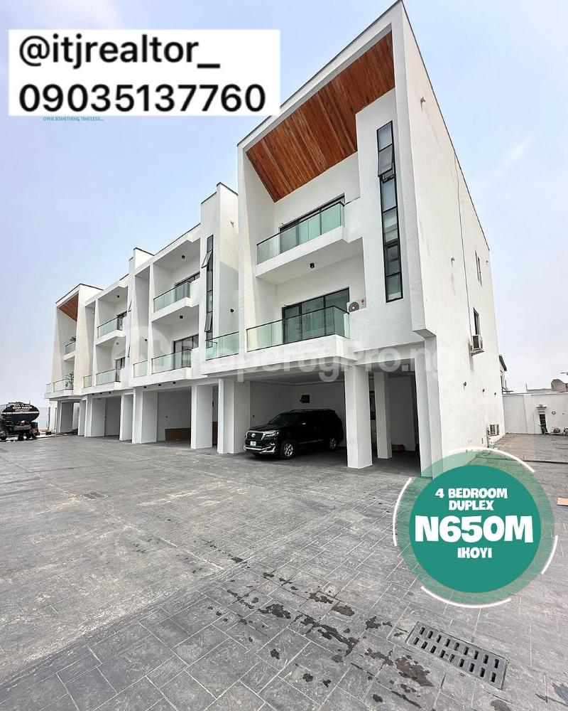 4 bedroom House for sale Lekki Phase 1 Lekki Lagos