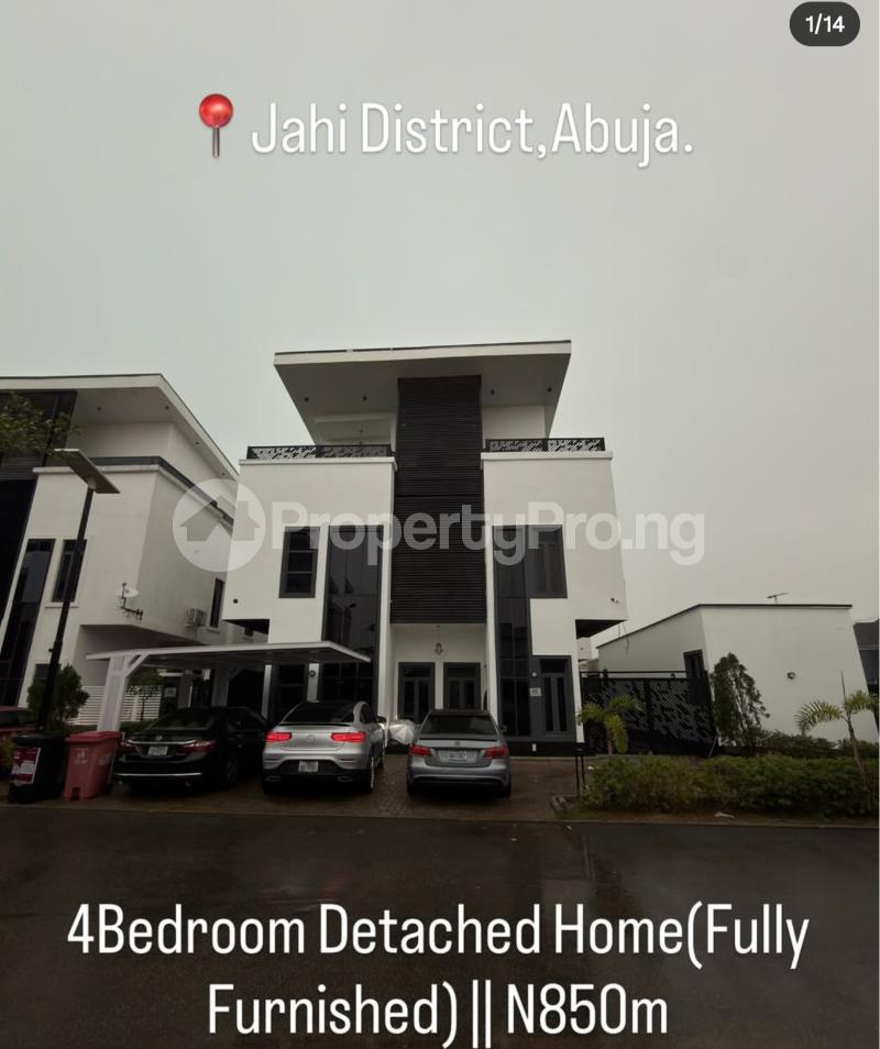 4 bedroom House for sale Jahi Jahi Abuja