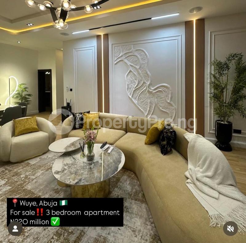 3 bedroom Flat / Apartment for sale Wuye Abuja