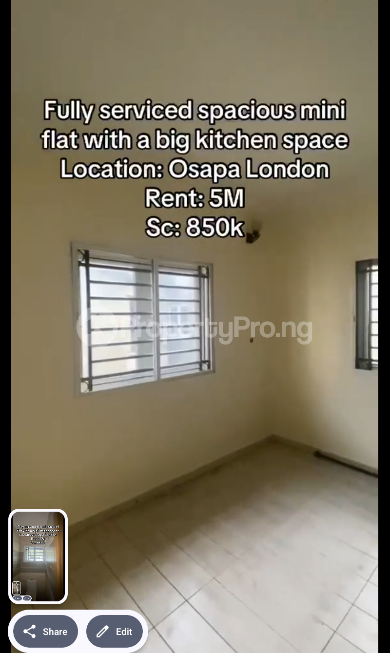 1 bedroom Flat / Apartment for rent  Osapa london Lekki Lagos