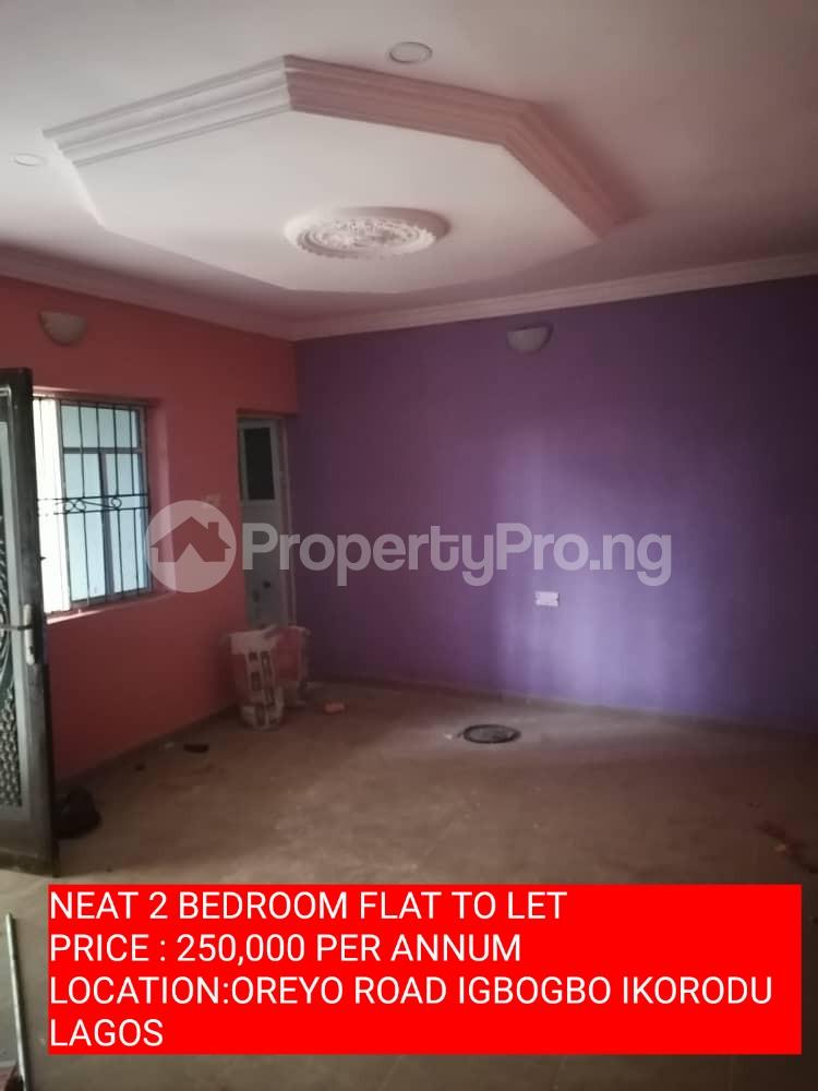 2 bedroom Flat / Apartment for rent God First Street Igbogbo Ikorodu Lagos