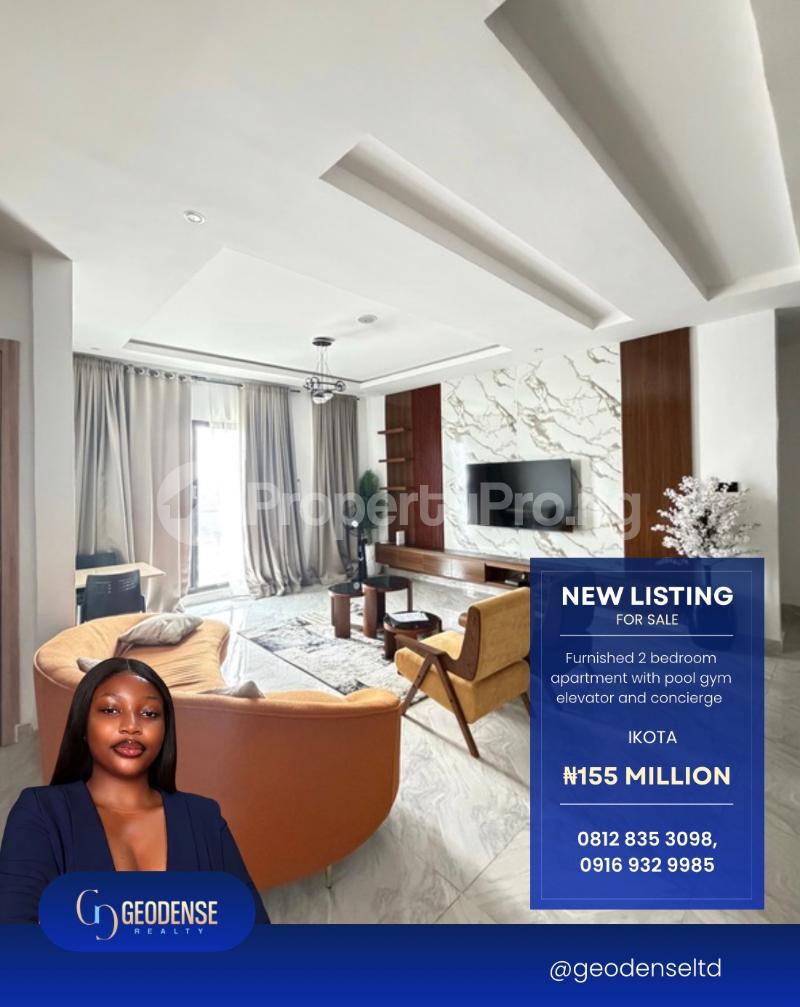 2 bedroom Flat / Apartment for sale Ikota Lekki Lagos