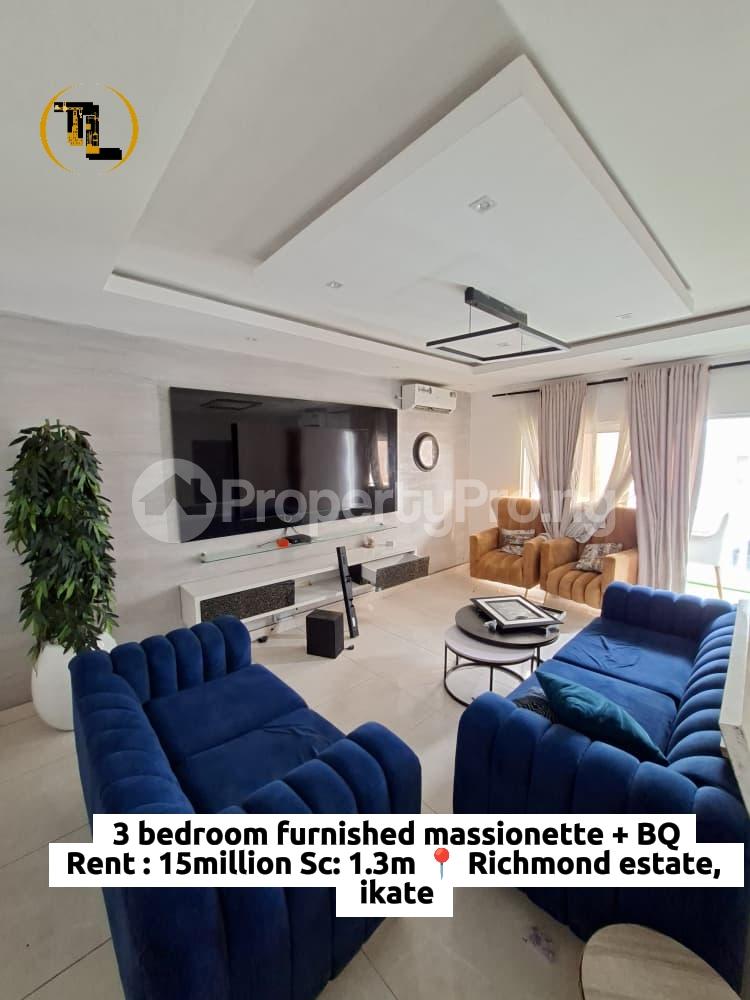 3 bedroom House for rent Richmond Estate Ikate Lekki Lagos