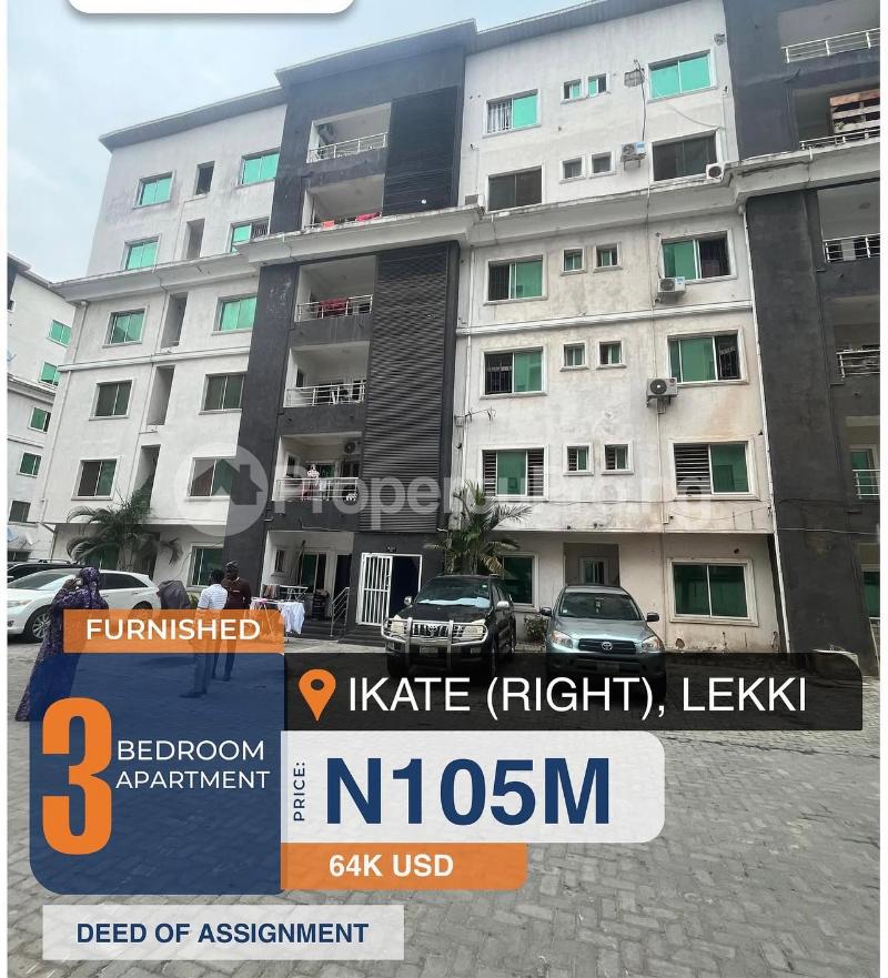 3 bedroom Flat / Apartment for sale Kusenla Ikate Lekki Lagos