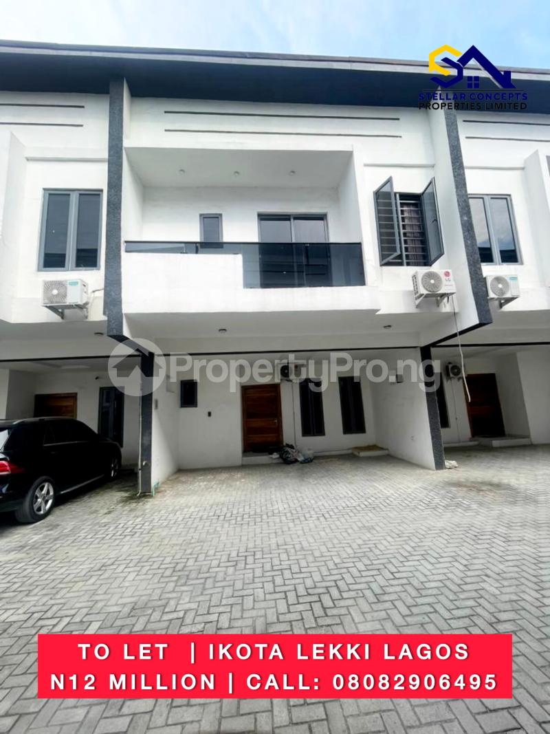 4 bedroom House for rent Ikota Lekki Lagos