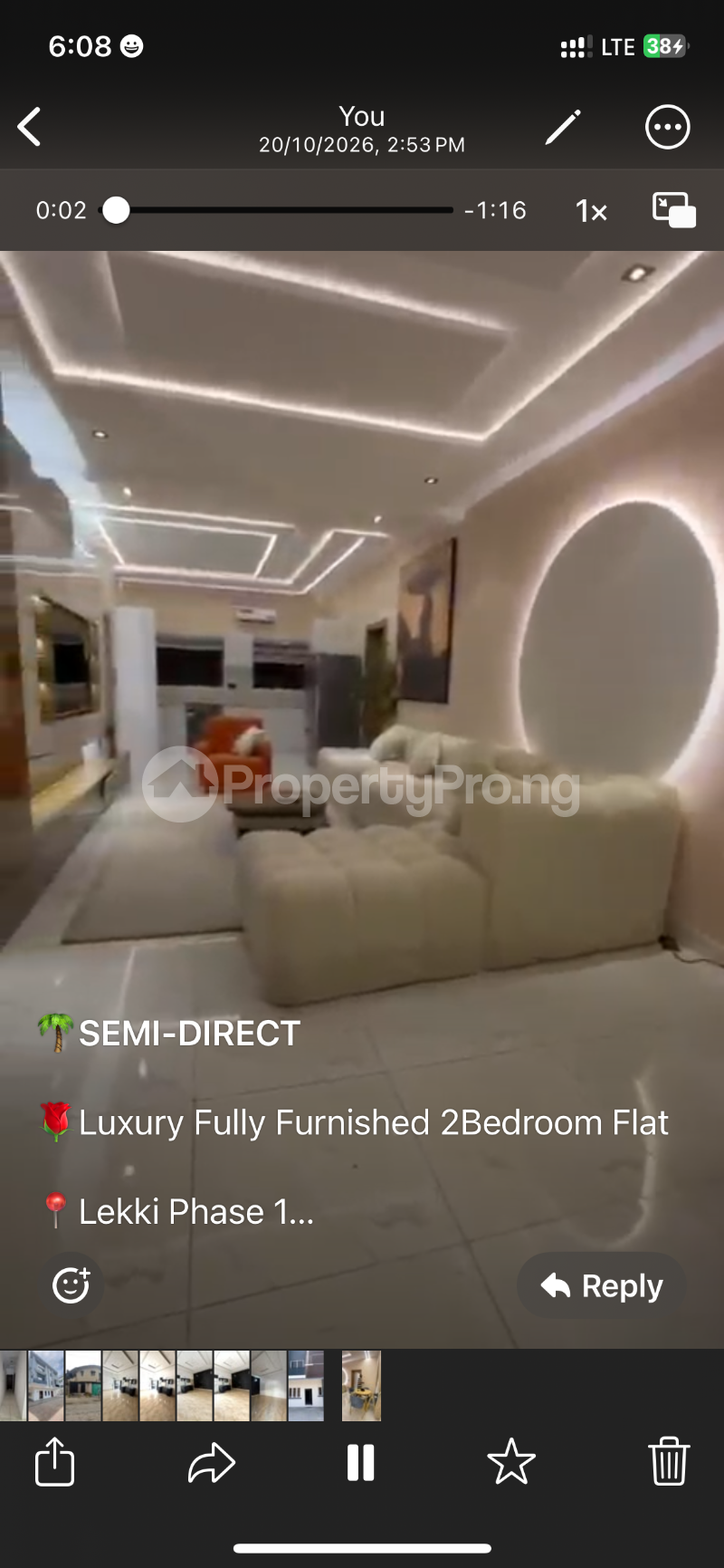 Flat / Apartment for rent Lekki Phase 1 Lekki Lagos