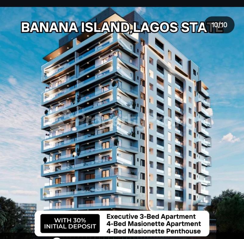 3 bedroom Flat / Apartment for sale  Banana Island Ikoyi Lagos - 1