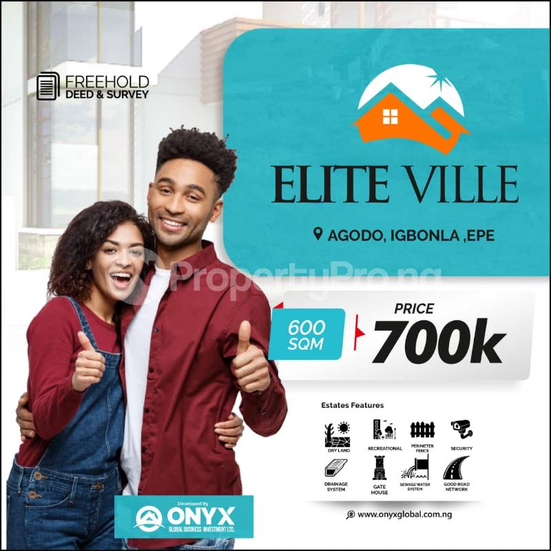 Land for sale Elite Ville Epe Lagos