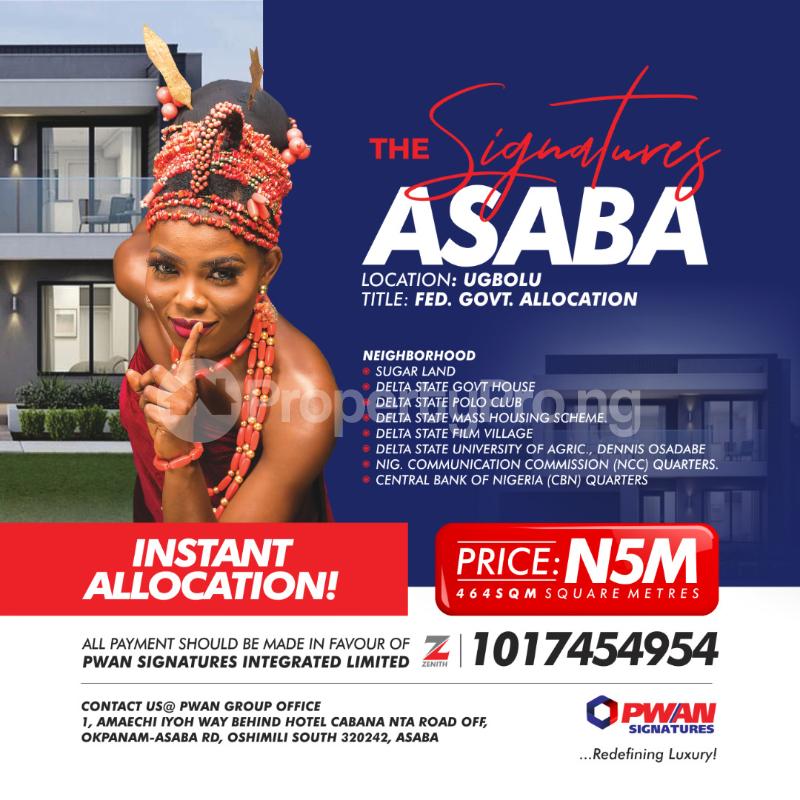 Land for sale The Signatures Asaba Delta